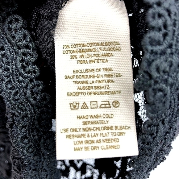 Free People Women's XS Gray-Green Lightweight Lace Embroidered Cotton Bl… - Picture 8 of 8